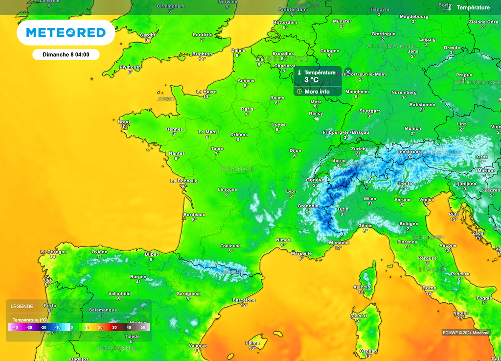 Le froid arrive progressivement au fil de ces prochains jours.