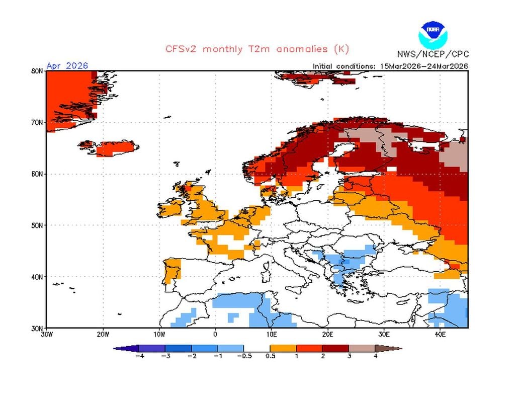 april,prognose, deutschland Die April-Prognose der NOAA ist mittlerweile sehr sprungthaft geworden.