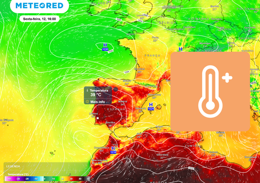 Aproxima-se a toda a velocidade uma crista anticicl&oacute;nica com ar quente: "vem a&iacute; muito calor", avan&ccedil;a Joana Campos