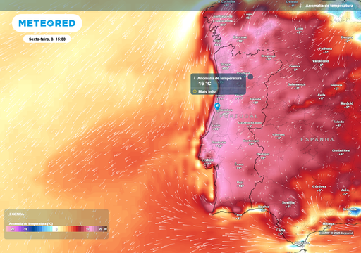 Aproxima-se a toda a velocidade uma onda de calor: Portugal prepara-se para v&aacute;rios dias acima dos 40 &ordm;C