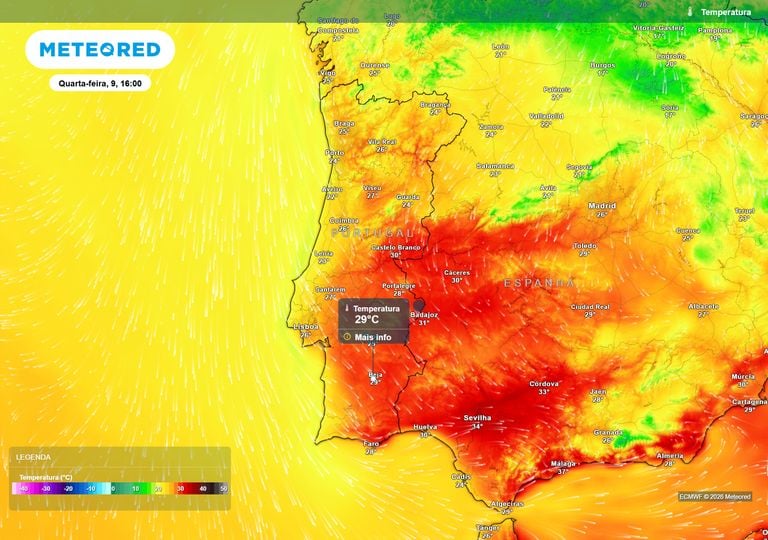 Aproxima-se um arrefecimento de at&eacute; 4&ordm;C em Portugal: "o ambiente de outono chegar&aacute; de repente"
