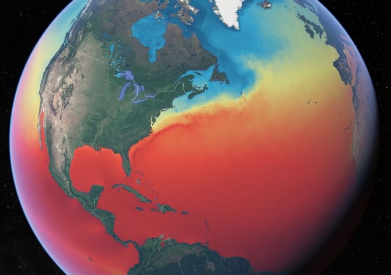 temperatura da superfície do oceano temperatura da superfície do oceano