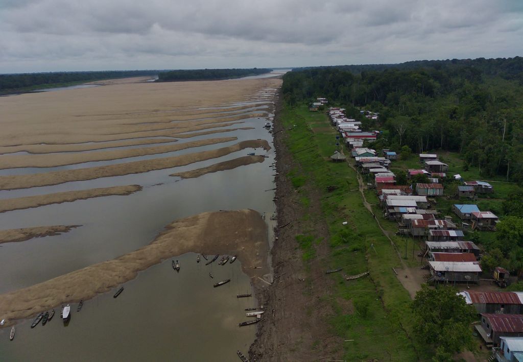 seca na Amazônia em 2022 seca na Amazônia em 2022