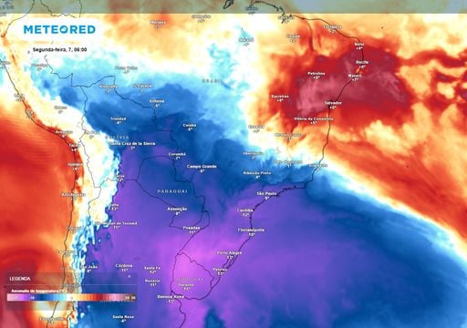 Ar frio j&aacute; avan&ccedil;a e Feriado da Independ&ecirc;ncia ser&aacute; congelante em v&aacute;rios estados do Centro-Sul, confira