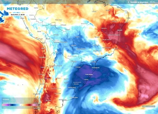 Ar frio &lsquo;quebra&rsquo; onda de calor e traz frio de inverno com queda de 20&deg;C no Centro-Sul