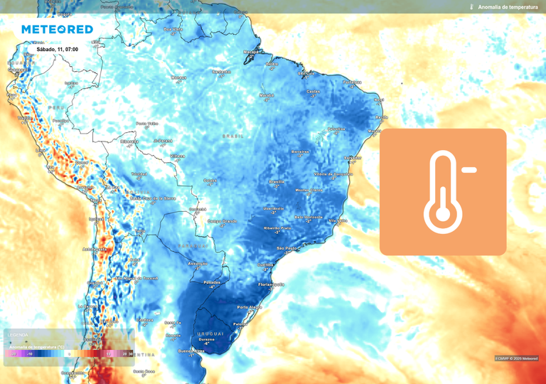Ar frio seguir&aacute; afetando o Brasil neste fim de semana; saiba o que esperar