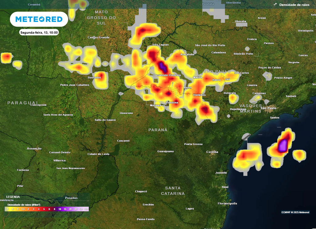 alerta de tempestades