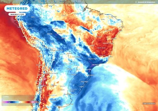 Ar frio traz virada nas temperaturas com fim da onda de calor e frio de 0&deg;C