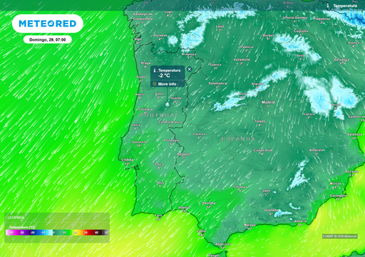 Ar polar no interior do pa&iacute;s: o frio mais intenso ser&aacute; registado a esta hora no Domingo de Ramos