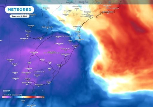 Ar polar pode trazer frio de at&eacute; -10&deg;C e chance de neve; veja a previs&atilde;o