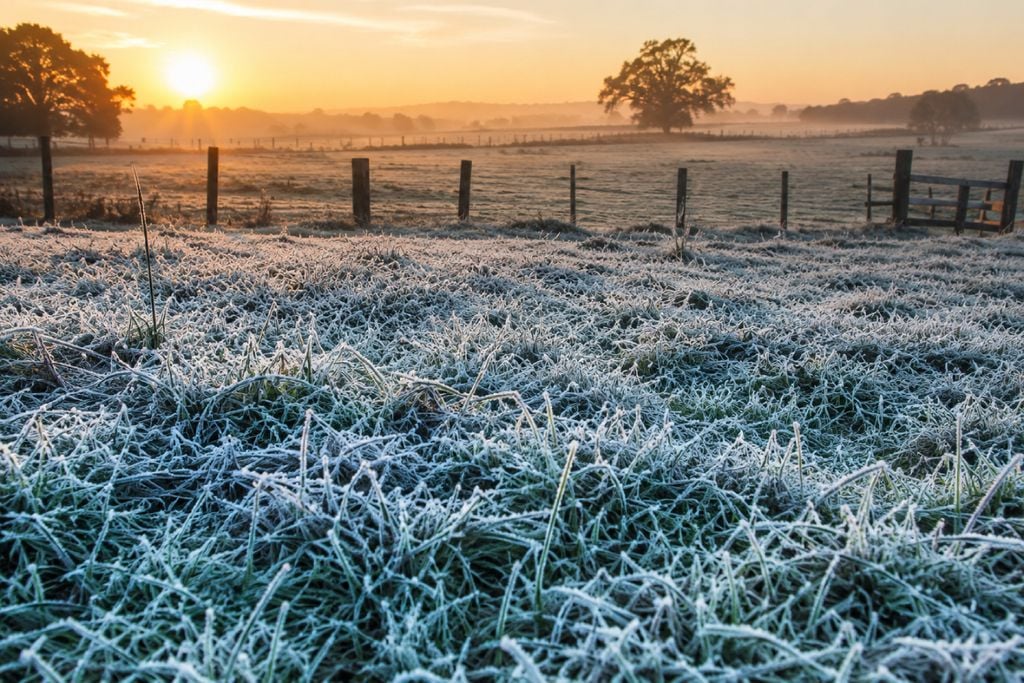 geada, frio, frio polar, sudeste, sul Ar polar avança pelo Centro-Sul e aumenta o risco de geada, com impacto direto sobre pastagens e manejo do rebanho nos próximos dias.