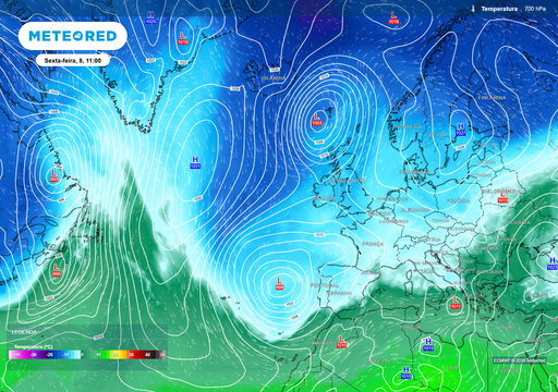 Ar polar vindo da Isl&acirc;ndia vai mudar o tempo em Portugal a partir de sexta-feira, 8 de maio
