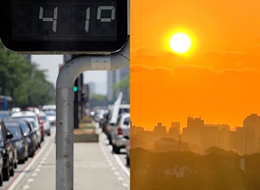 Ar quente ganha for&ccedil;a no Brasil e traz o calor de volta ao Centro-Sul
