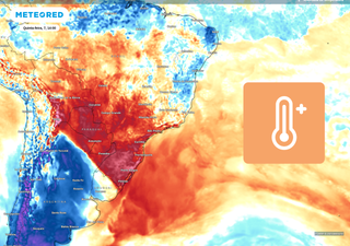 Ar quente ganha intensidade no Brasil com 12&deg;C acima da m&eacute;dia antes da forte frente fria