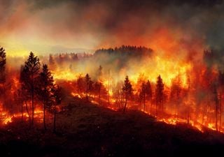 El árbol foráneo que aterroriza los incendios estivales del sur de Argentina