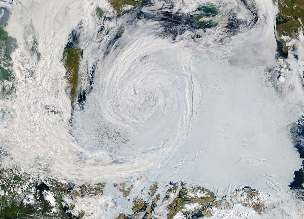 Arctic cyclone