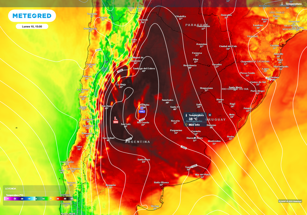 Buenos Aires ola de calor lluvias y tormentas alerta SMN pronóstico tiempo clima febrero