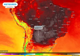 Il Sud America brucia: anomala ondata di caldo all'inizio della primavera, valori previsti sopra i 40°C