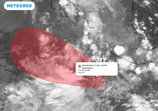 Área Invest 96E: tiene un 90 % de probabilidad de convertirse en depresión o tormenta tropical en el Pacífico mexicano