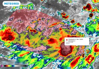 Invest 97E, tiene 90 % de probabilidad de convertirse en ciclón tropical y favorece lluvias de más de 100 mm en México 