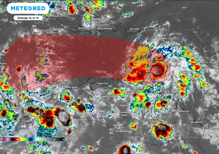 Área Invest 98L: tiene un 70 % de probabilidad de convertirse en depresión o tormenta tropical en el Mar Caribe