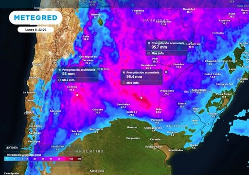 Argentina: 13 provincias bajo alerta, 38 °C el lunes en la Patagonia, y mucho calor en el centro -y AMBA- hacia el finde