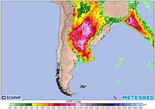 Argentina inestable: nevadas, ráfagas, calor e intensas tormentas