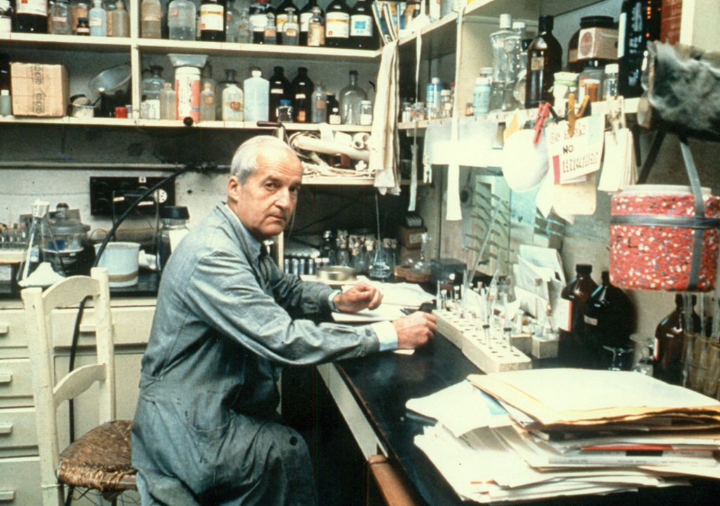 Leloir en laboratorio