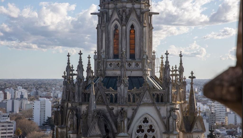 Mirador de la Catedral de La Plata Vista de una de las torres de la Catedral desde el mirador | Foto: Catedral de La Plata