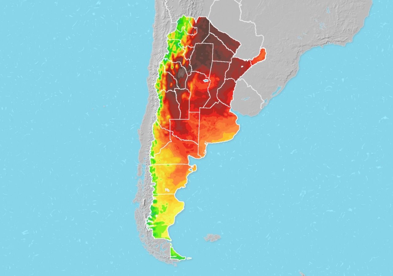 46 ºC a la sombra Argentina fue el lugar más caluroso del mundo