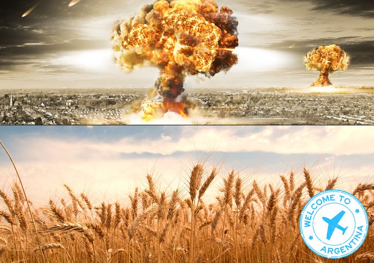 Argentina sería el mejor lugar para sobrevivir en caso de guerra nuclear Argentina sería el mejor lugar para sobrevivir en caso de guerra nuclear