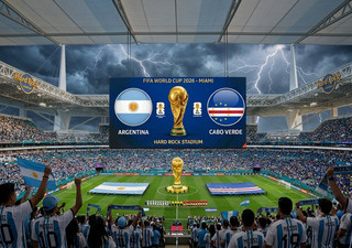 Argentina vs. Cabo Verde: amenaza de calor, mucha humedad y pron&oacute;stico de tormentas para Miami en pleno Mundial 2026