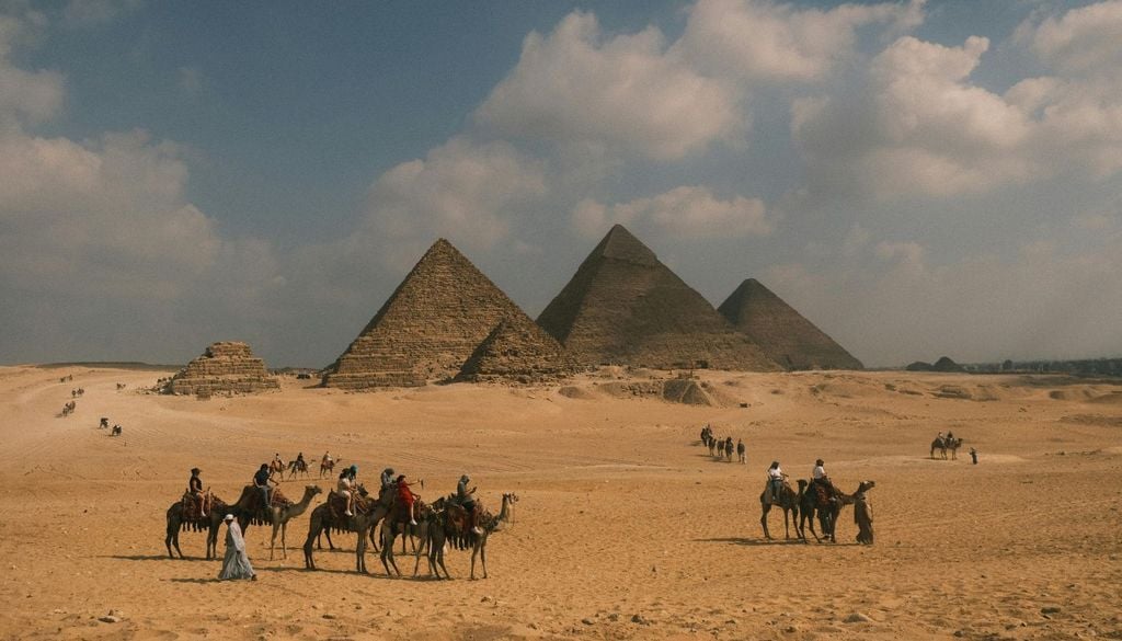 Pirámides de Giza Pirámides de Giza: la más antigua de las siete maravillas del mundo antiguo y la única que todavía perdura.