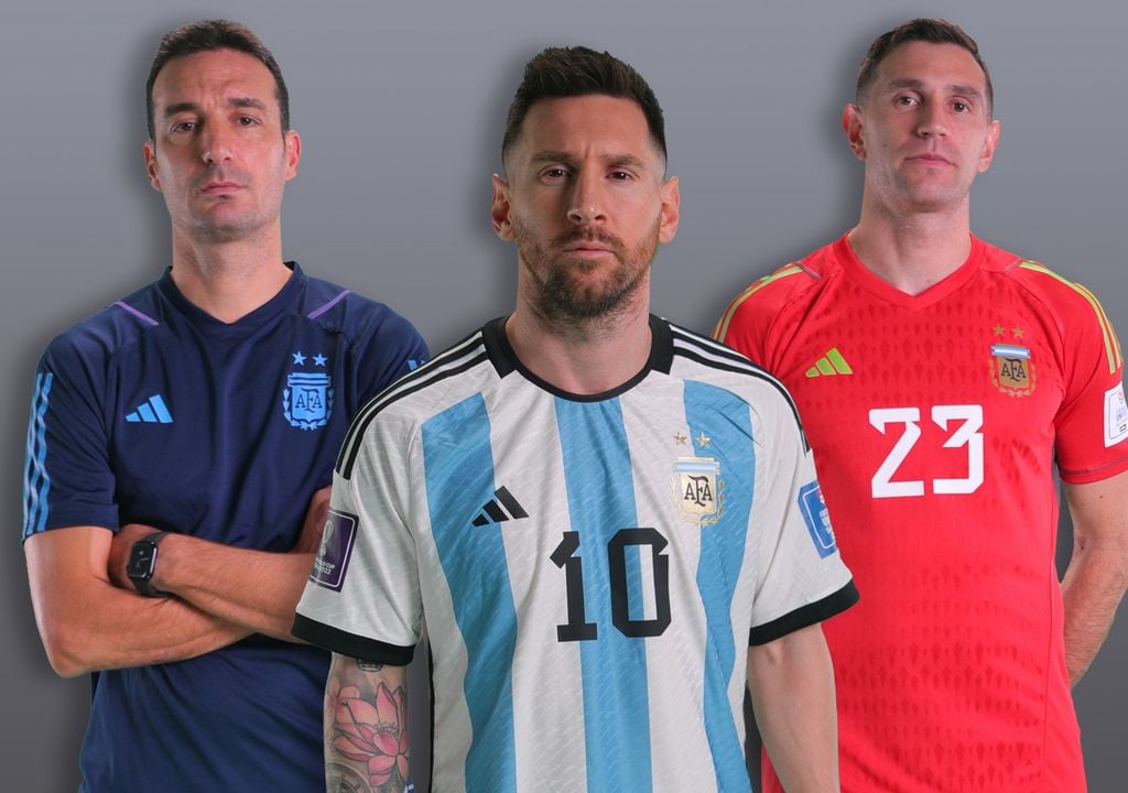 Argentina vs. Francia final de la Copa Mundial FIFA de fútbol Qatar 2022 Messi Campeón