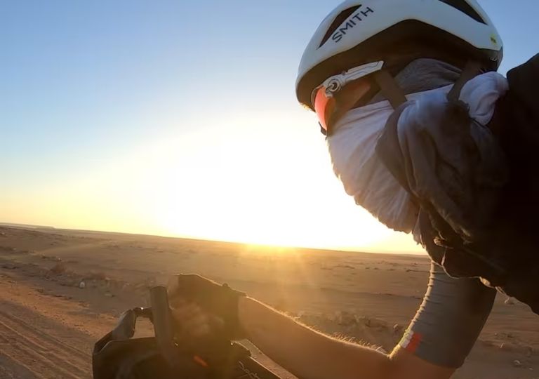 En bici a Marrakech contra el Cambio Climático.