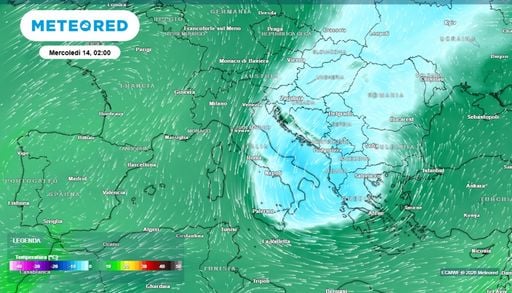 Aria pi&ugrave; fredda sull'Italia: l'abbassamento delle temperature pi&ugrave; significativo da marted&igrave; 13 ottobre