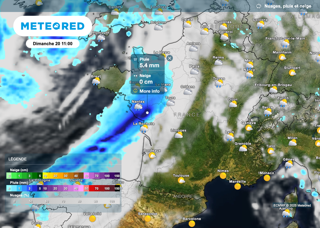 Pluies parfois soutenues dimanche dans le nord-ouest. Pluies parfois soutenues dimanche dans le nord-ouest.