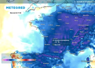 Météo : arrivée de l'automne en France ! Les températures vont chuter pour se situer près de 8 degrés sous les normales 
