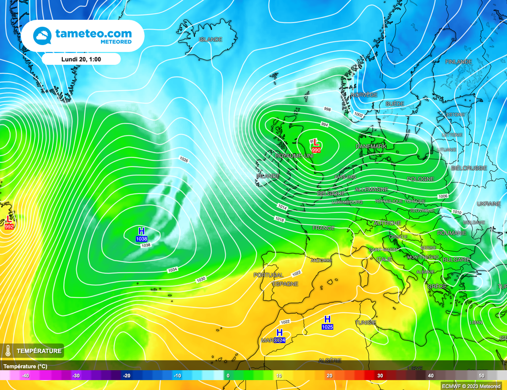 Une météo plus froide puis possiblement hivernale risque de s'observer d'ici la fin de mois. Une météo plus froide puis possiblement hivernale risque de s'observer d'ici la fin de mois.