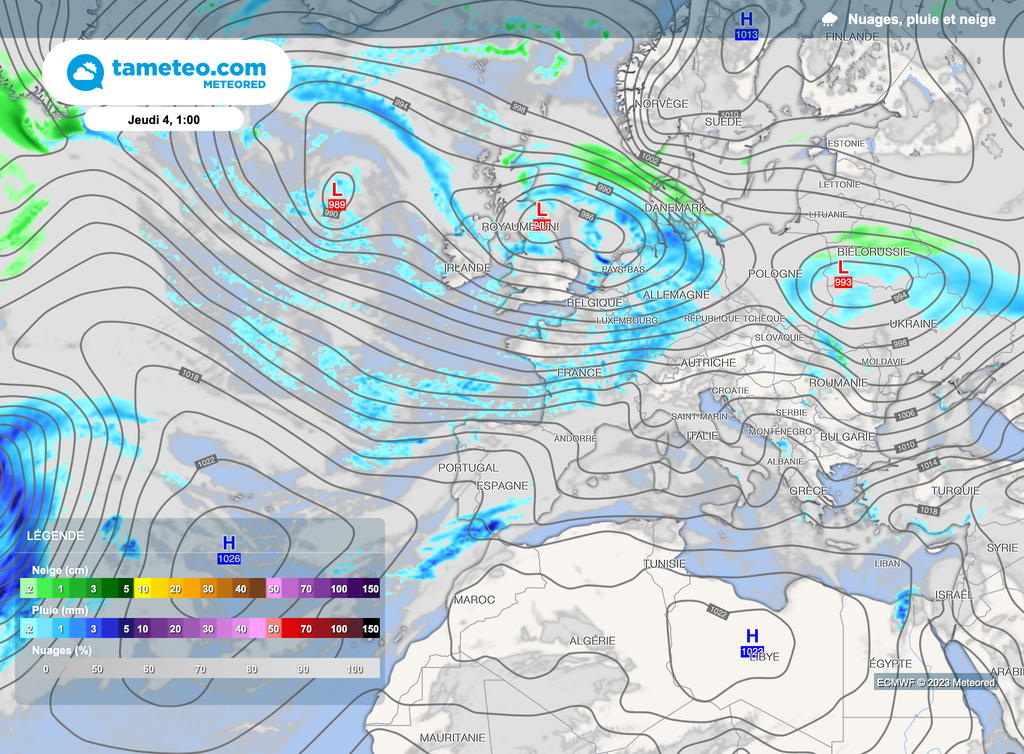 Le flux d'Ouest apportera une douceur durable.