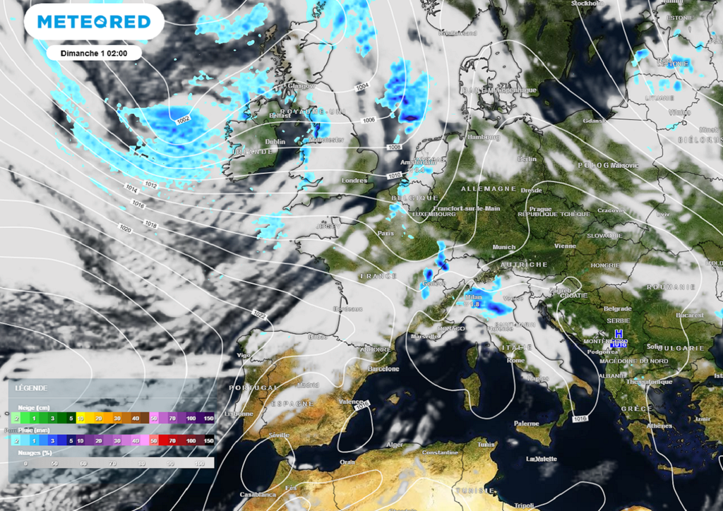 À partir de dimanche, les conditions perturbées retrouveront les régions du nord et de l'ouest du pays... À partir de dimanche, les conditions perturbées retrouveront les régions du nord et de l'ouest du pays...