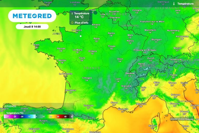 Arriv&eacute;e imminente d'une masse d'air polaire au-dessus de la France. La chute des temp&eacute;ratures sera vertigineuse
