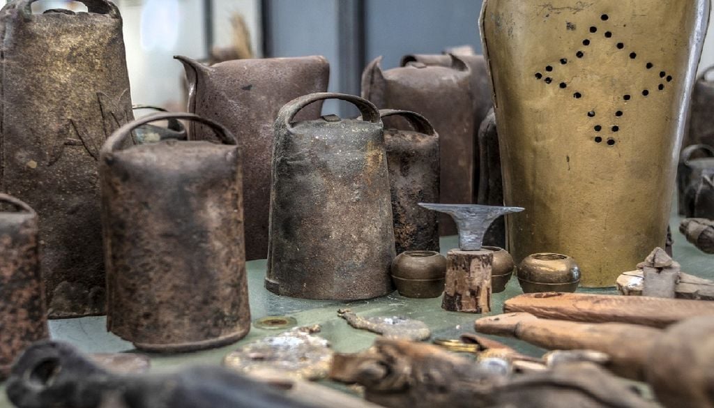 O Museu do Chocalho fica em Alcáçovas e guarda quase 600 exemplares que pertenceram ao mestre João Chibeles Penetra. Foto: Município de Viana do Alentejo