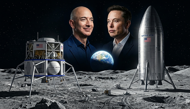 Elon Musk vs. Jeff Bezos en la batalla final por la Luna: entrevista exclusiva con el especialista Diego C&oacute;rdova
