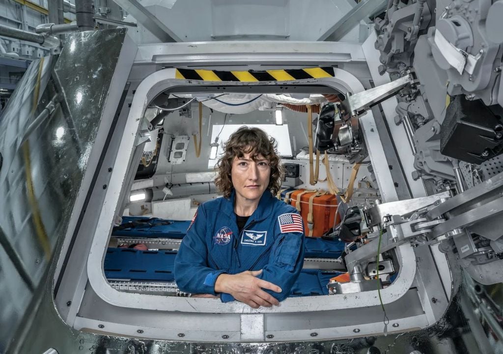 Ella será la primera mujer en lograr el hito histórico de volver a la Luna. Crédito: Dan WInters/NASA