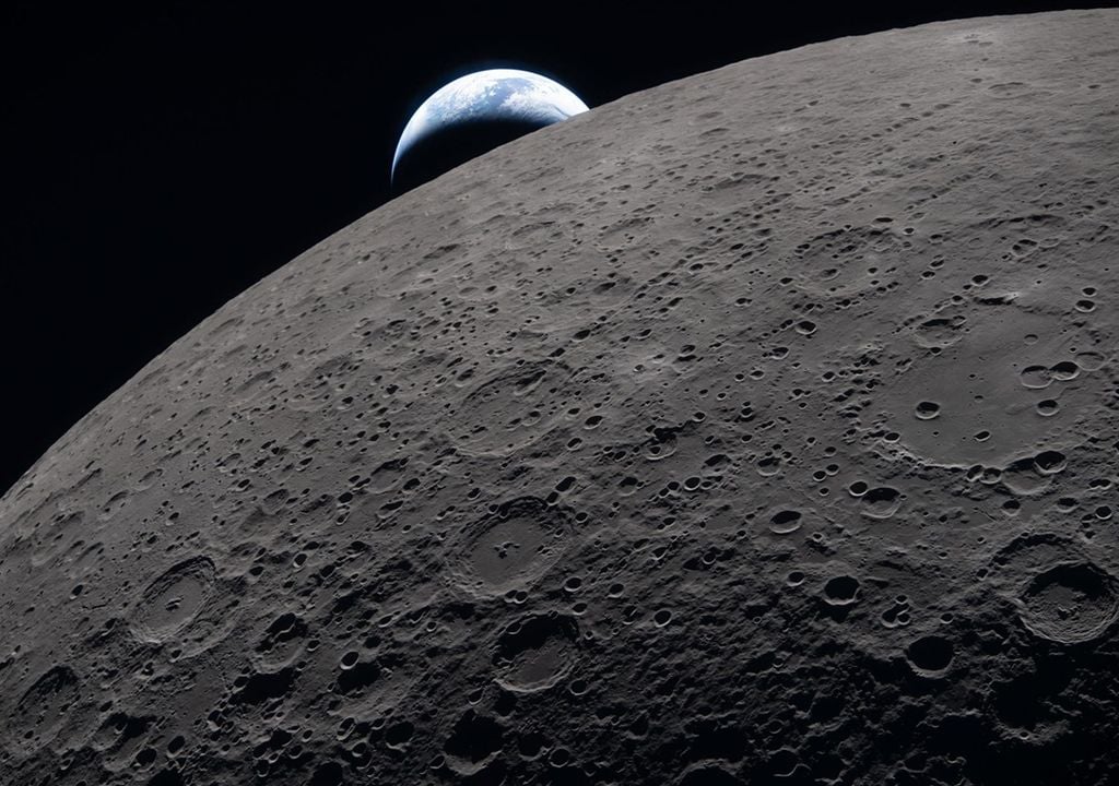 Imagen tomada 19.41 HOA el 6 de abril de 2026 por la tripulación de Orion en Artemis II. Créditos: NASA