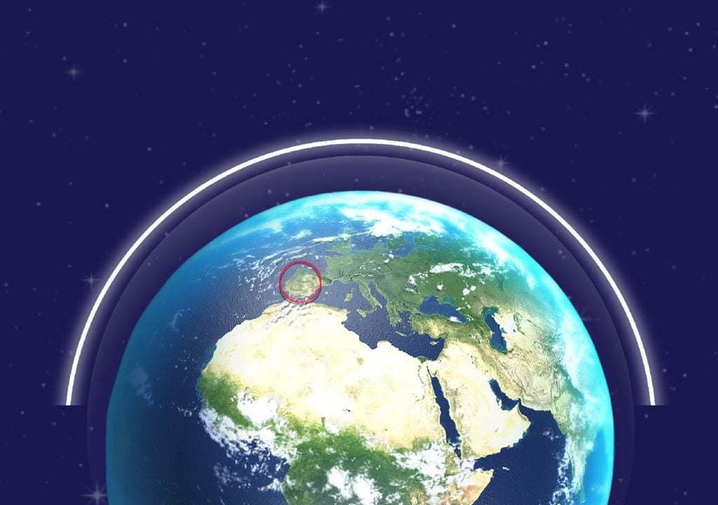 Ilustração do planeta Terra