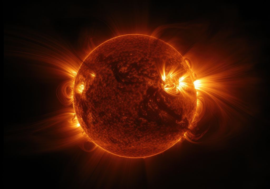IA; erupções solares IA; erupções solares