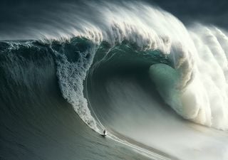 Las fascinantes olas de Nazaré, ¿qué las hace tan gigantes?