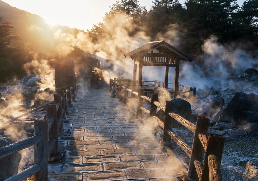fonte termal, Japão